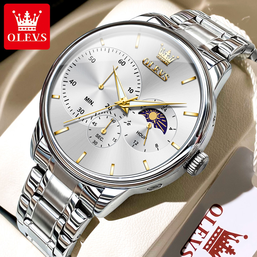 OLEVS Brand Luxury Chronograph - Luxury Watch Investment recensione e prezzo