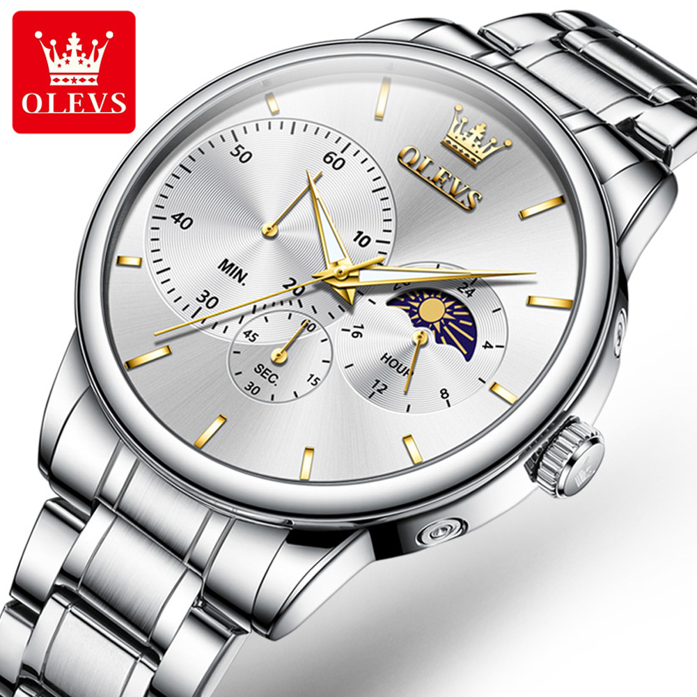 OLEVS Brand Luxury Chronograph - Luxury Watch Investment recensione e prezzo