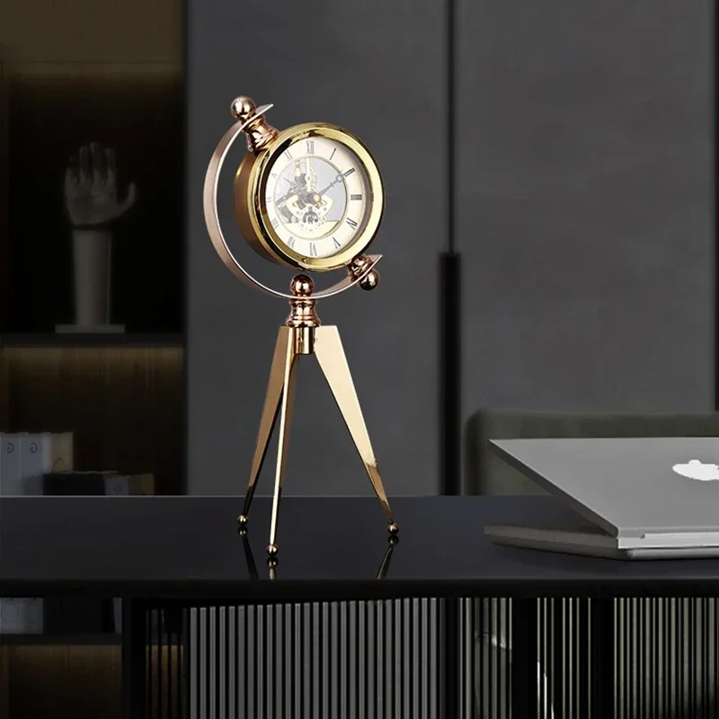 Gold Table Clock Luxury Metal  - Table Watch Luxury recensione e prezzo