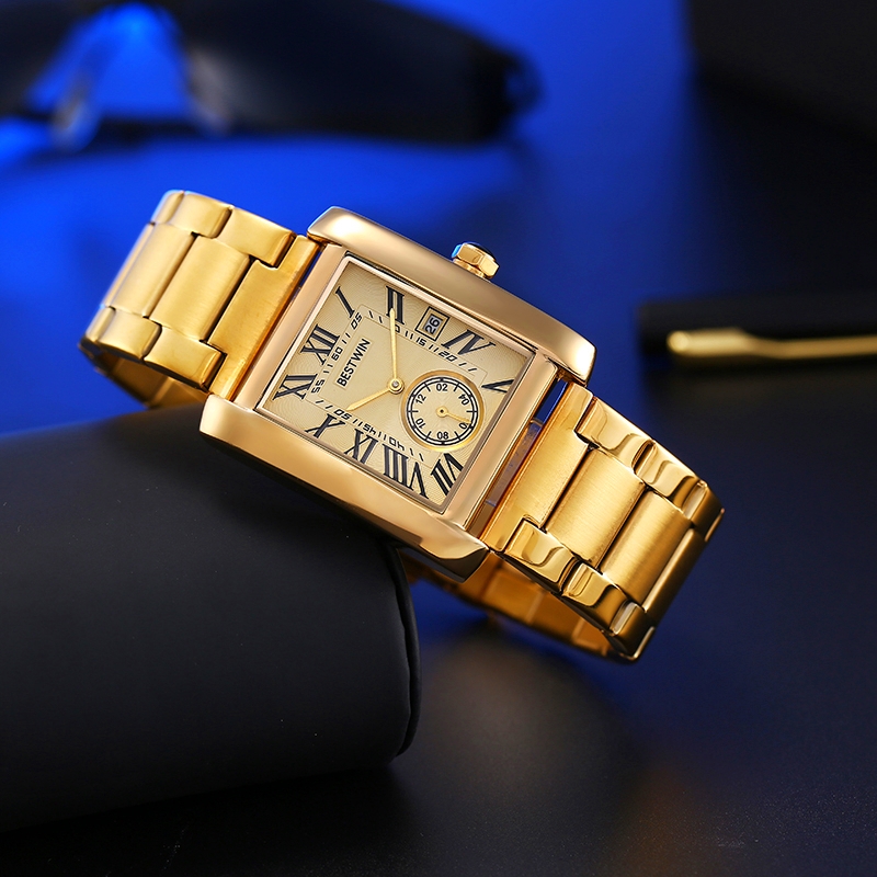 Luxury Men's Watch Men's Gold  - Luxury Watch White recensione e prezzo