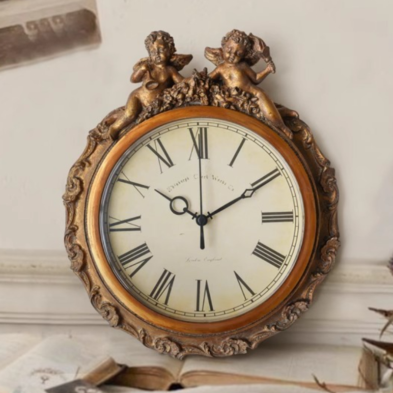 Resin Wall Clock Retro Table C - Table Watch Luxury recensione e prezzo