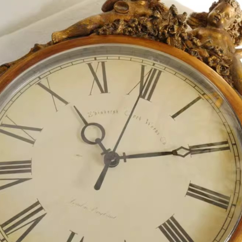 Resin Wall Clock Retro Table C - Table Watch Luxury recensione e prezzo