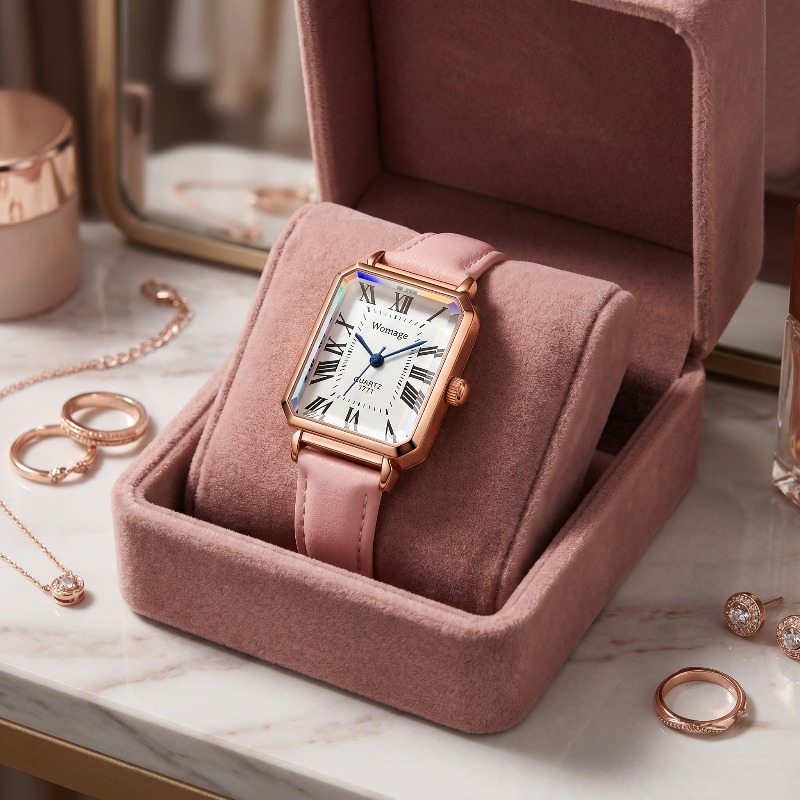 Fashion Rectangle Quartz Watch - Quiet Luxury Watch recensione e prezzo