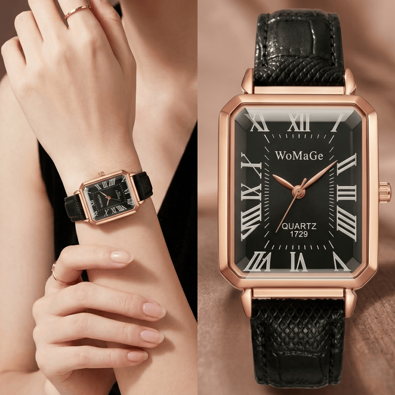Fashion Rectangle Quartz Watch - Quiet Luxury Watch recensione e prezzo