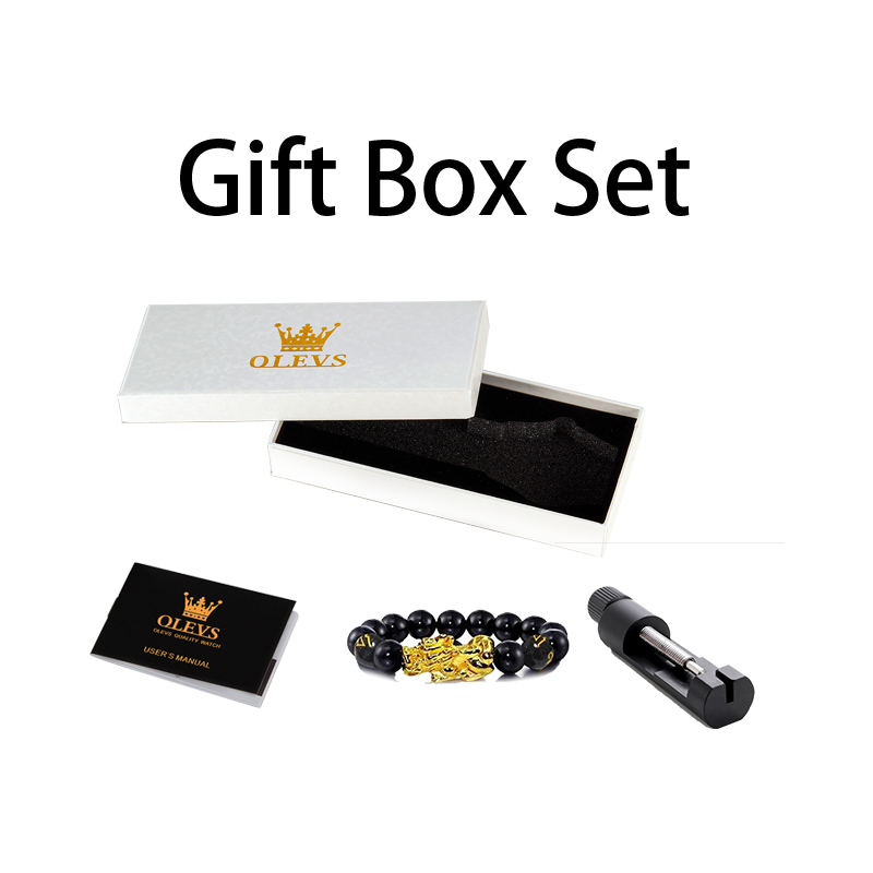OLEVS Original Fashion Men's W - Luxury Watch Box recensione e prezzo