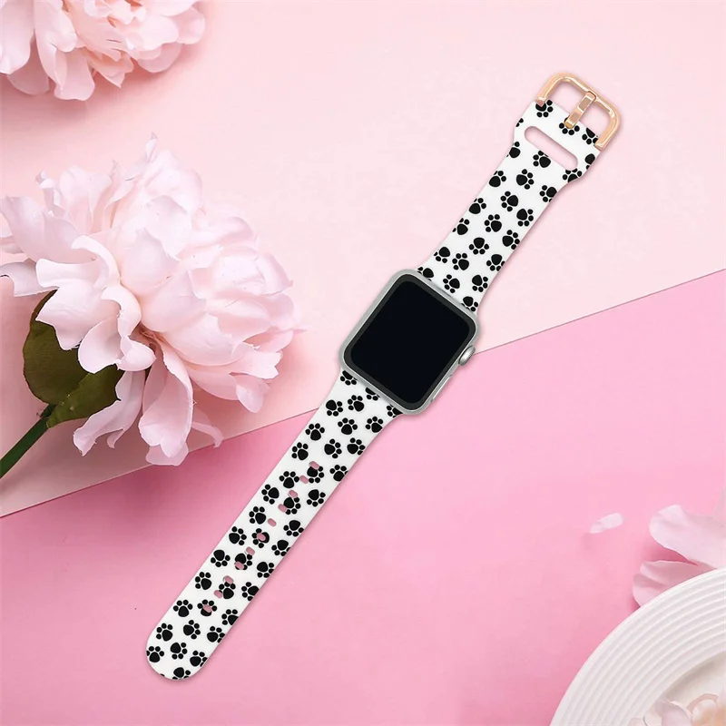 Printed band For apple watch s - Luxury Watch Apple Bands recensione e prezzo