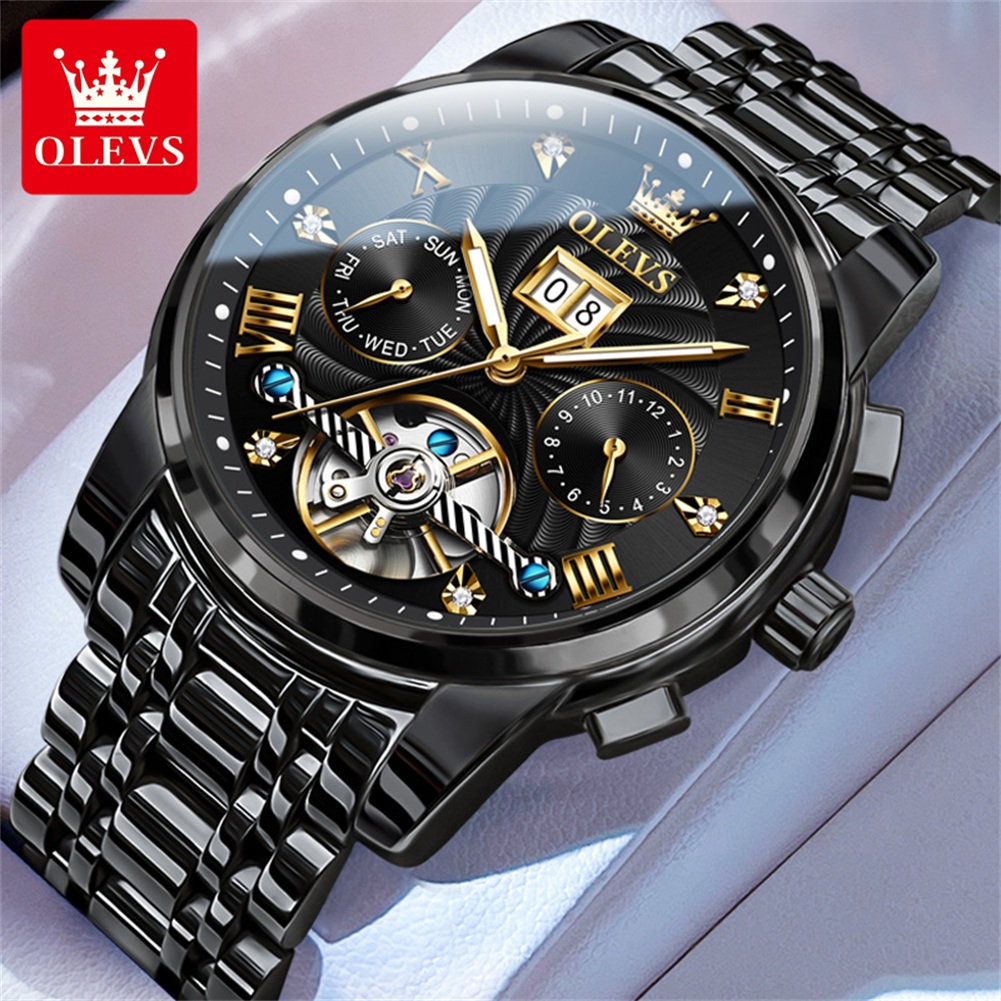 OLEVS Classic Men's Watches To - Automatic Pilot Watch recensione e prezzo