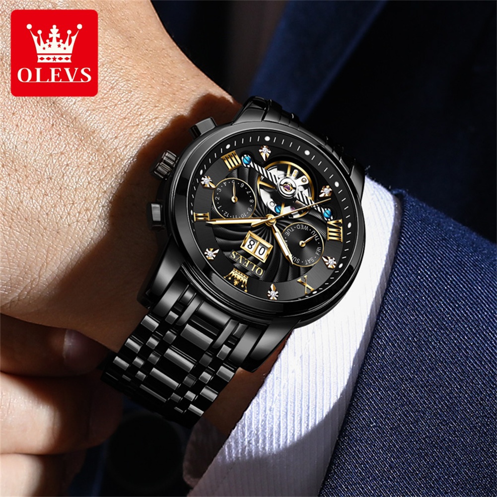 OLEVS Classic Men's Watches To - Automatic Pilot Watch recensione e prezzo