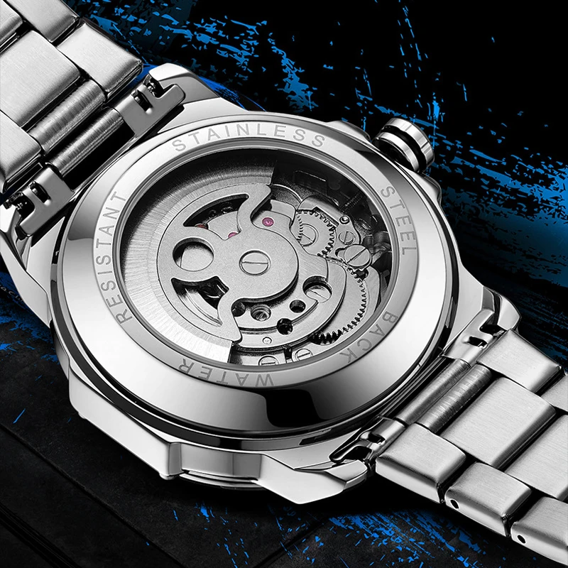 ABORNI 9039 Unique Design Skel - Automatic Pilot Watch recensione e prezzo
