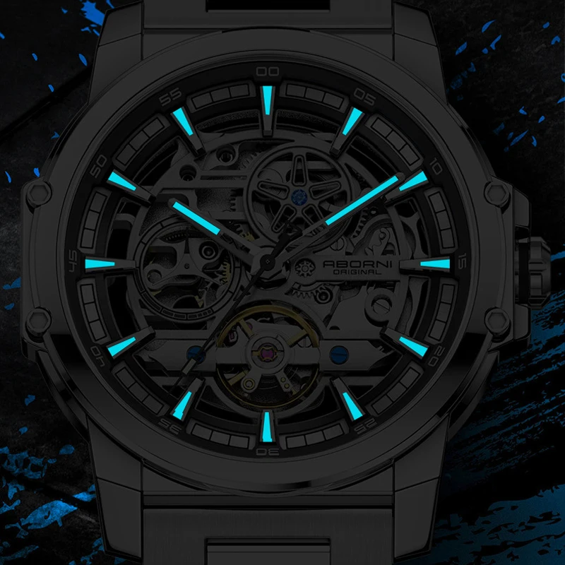 ABORNI 9039 Unique Design Skel - Automatic Pilot Watch recensione e prezzo
