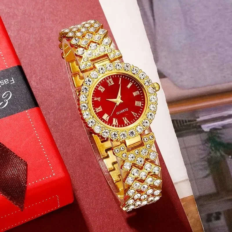 Golden Luxury Watch Women Ring - Luxury Watch Kit recensione e prezzo