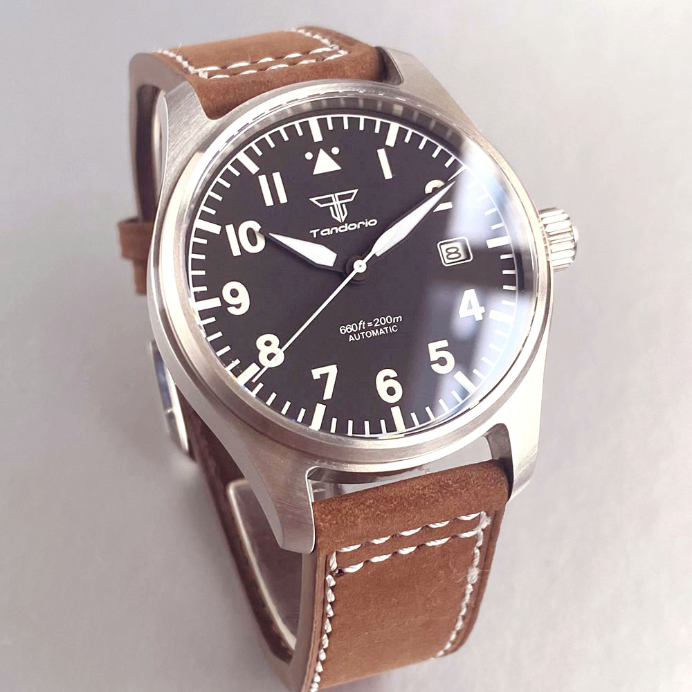 Customized 39mm Classic Pilot  - Automatic Pilot Watch recensione e prezzo