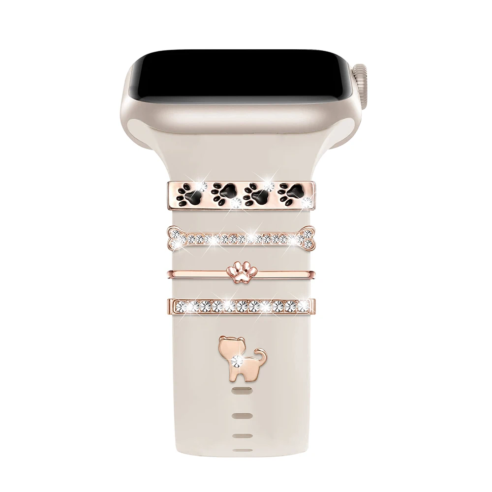 Decoration Ring For Apple watc - Luxury Watch Apple Bands recensione e prezzo