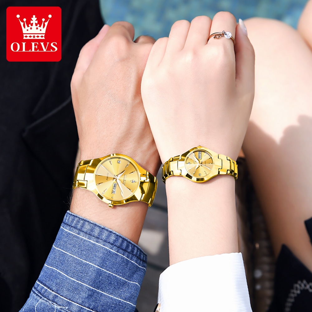 OLEVS TOP Brand Gold Watches f - Luxury Watch Investment recensione e prezzo