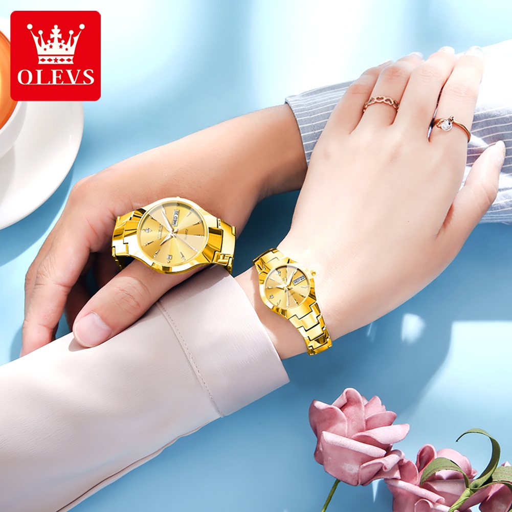 OLEVS TOP Brand Gold Watches f - Luxury Watch Investment recensione e prezzo