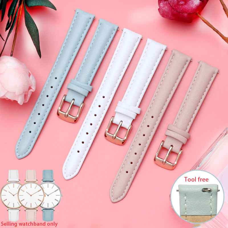 Watch Belt Women's Genuine Lea - Luxury Watch White recensione e prezzo