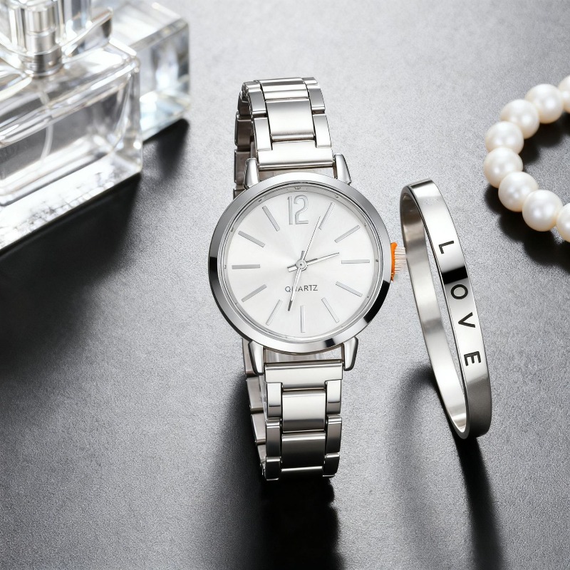 2pcs Set Watch Luxury Women Si - Quiet Luxury Watch recensione e prezzo