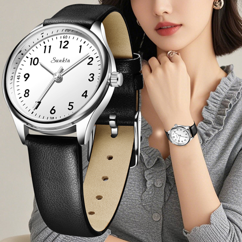 LIGE Simple Women Fashion Blac - Luxury Watch White recensione e prezzo