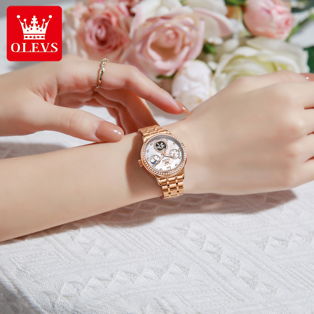 OLEVS Women's Watches Top Bran - Luxury Watch Box recensione e prezzo