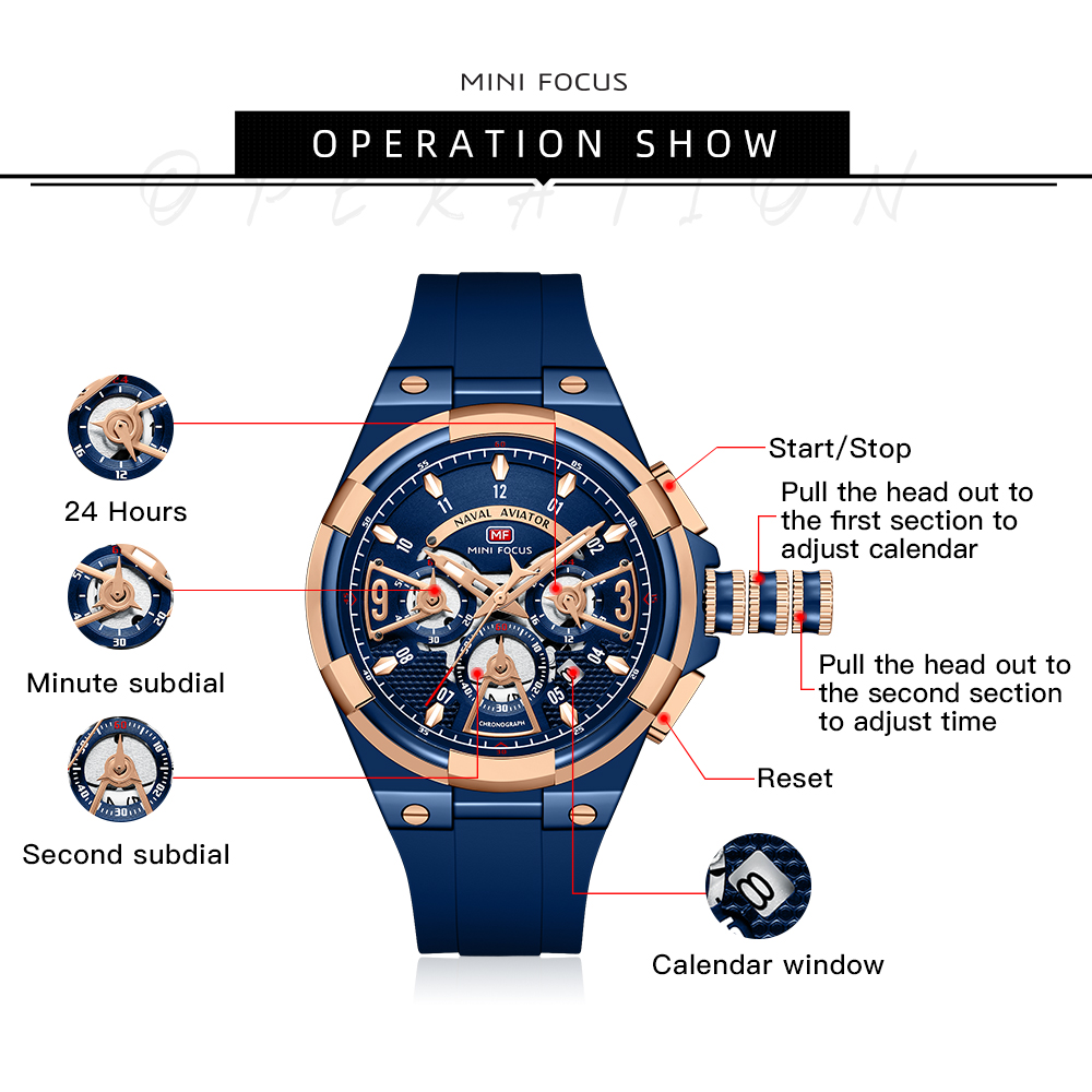 MINI FOCUS Mens Watches Brand  - Luxury Watch Investment recensione e prezzo