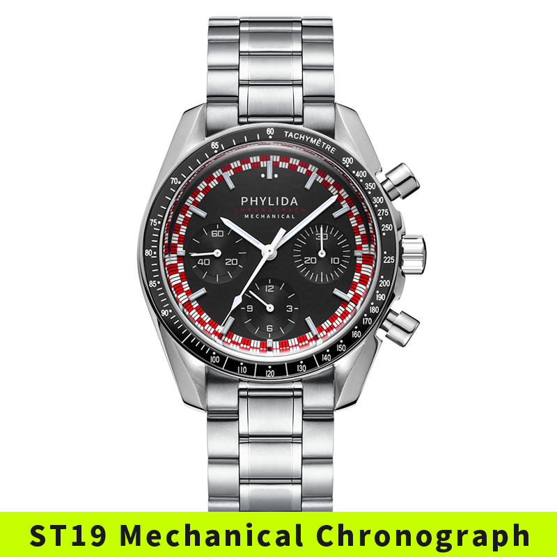 PHYLIDA 40mm Men's Watch ST19  - Luxury Watch Straps recensione e prezzo