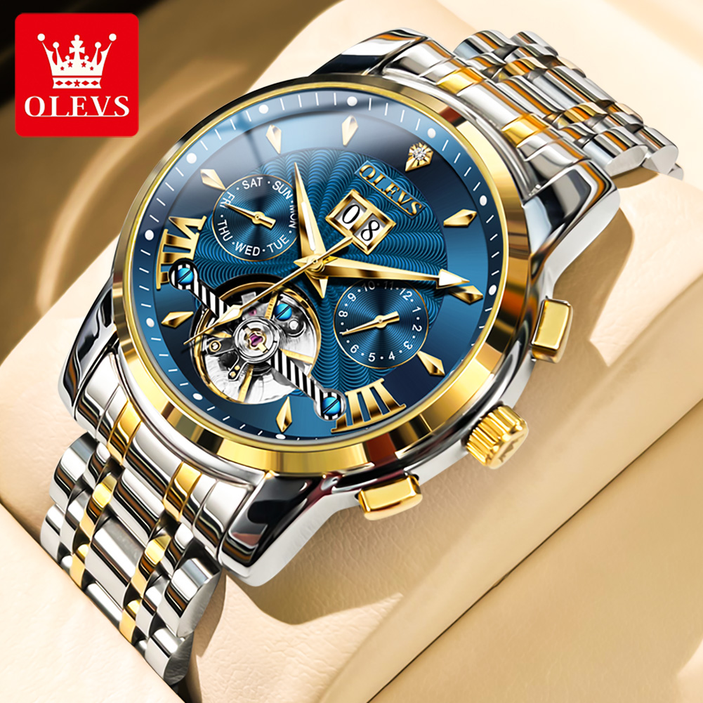 OLEVS Men Watches Luxury Fashi - Luxury Watch Straps recensione e prezzo