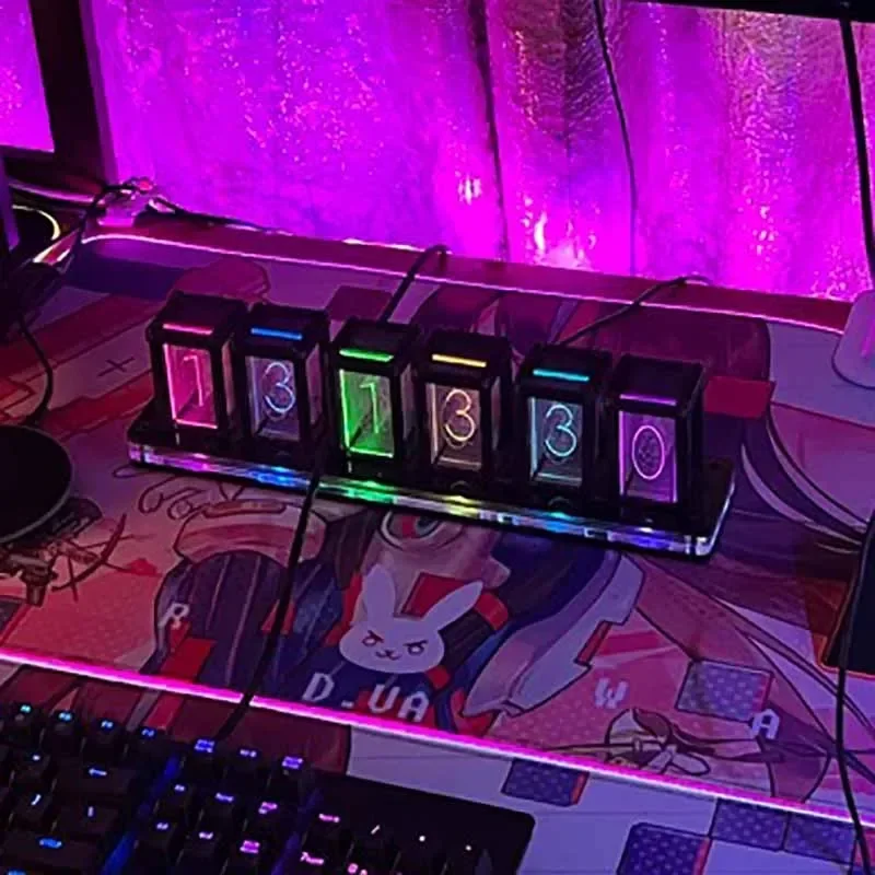 Table Clock Diy Kit Led RGB Di - Table Watch Luxury recensione e prezzo