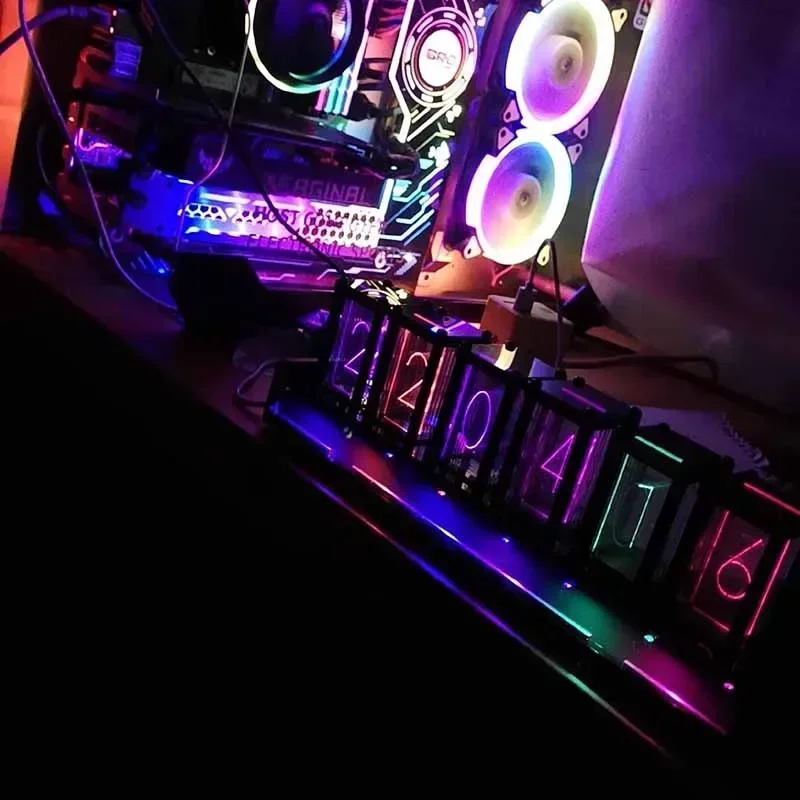 Table Clock Diy Kit Led RGB Di - Table Watch Luxury recensione e prezzo