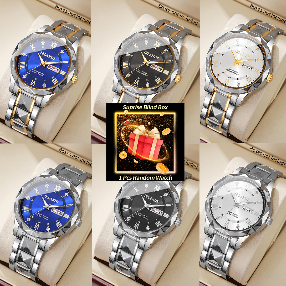 1PC Surprise Mystery Watch Bli - Luxury Watch Box recensione e prezzo