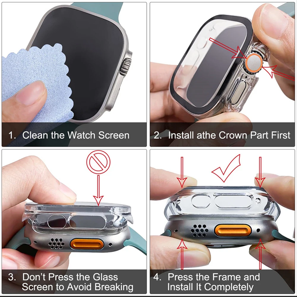 Glass+case For Apple Watch Ult - Luxury Watch Apple Bands recensione e prezzo