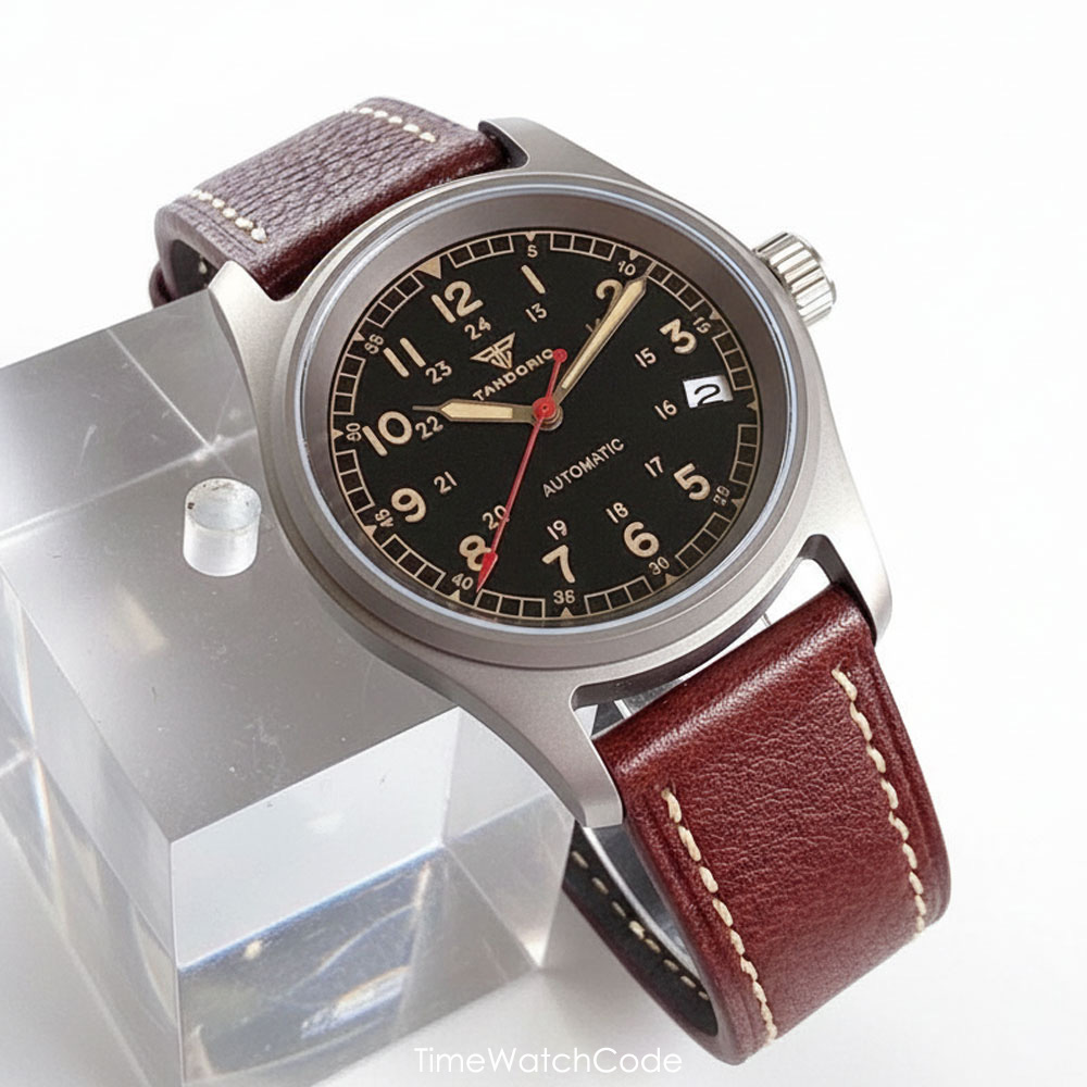 Customized Watch Titanium NH35 - Automatic Pilot Watch recensione e prezzo